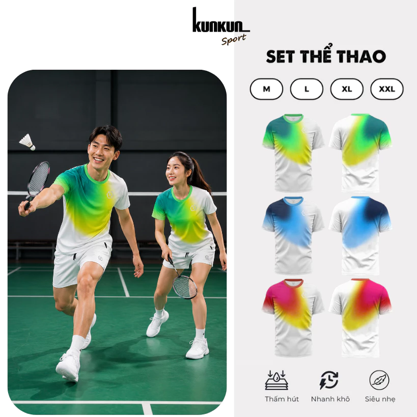 Set Thể Thao Đa Màu